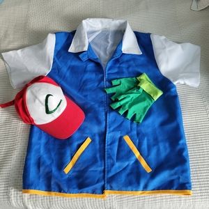 Classic Ash Catchem pokemon costume for men